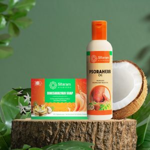 DINESAVALYADI SOAP & PSORA HERB OIL COMBO PACK