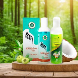 NARASIMHAM HAIR OIL & NARASIMHAM SHAMPOO 100 ML COMBO PACK